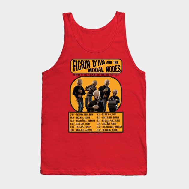 Cantina Band Tank Top by JurassicArt